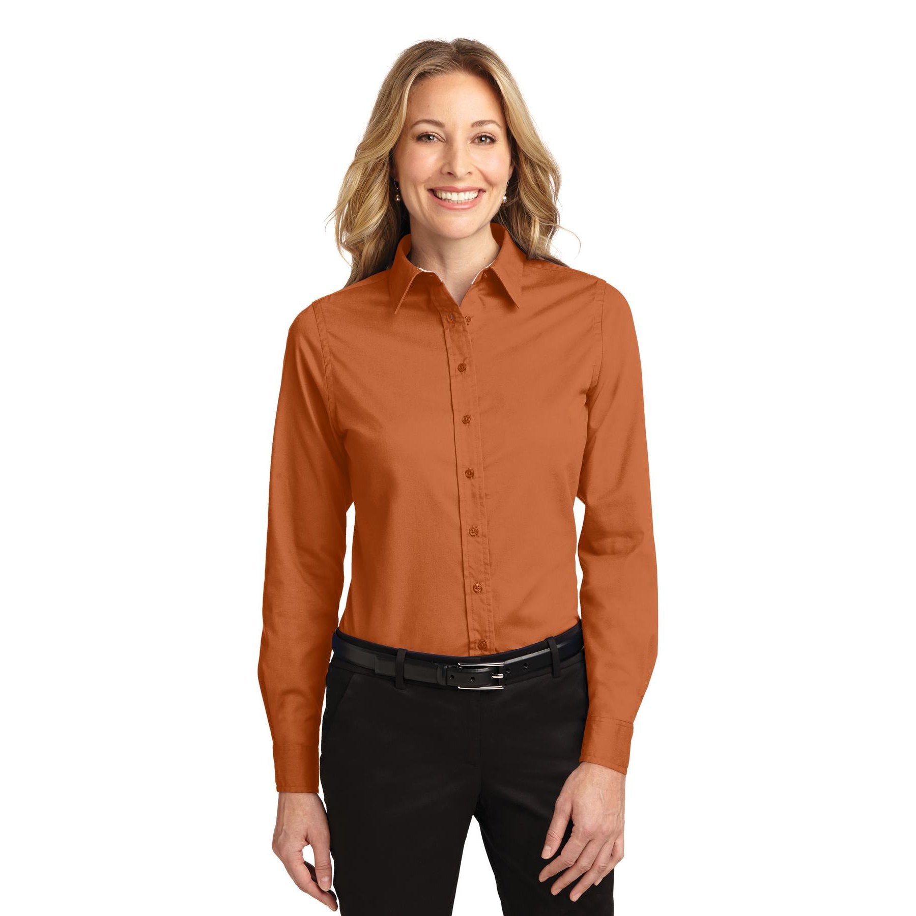 Port Authority-Port Authority® Women's Long Sleeve Easy Care Shirt. L608-MedTech-20